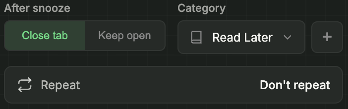 Step 2: Optional settings